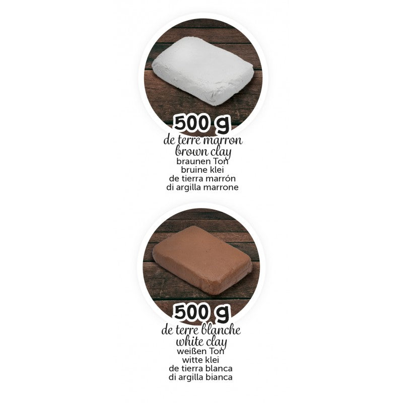 Barro Recarga profissional para cerâmica - Buki