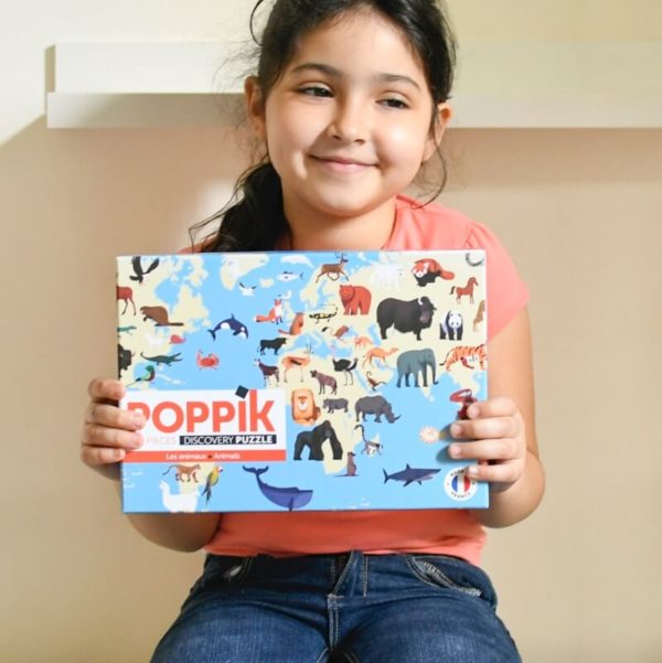 PUZZLE POPPIK 500PÇ - ANIMALS