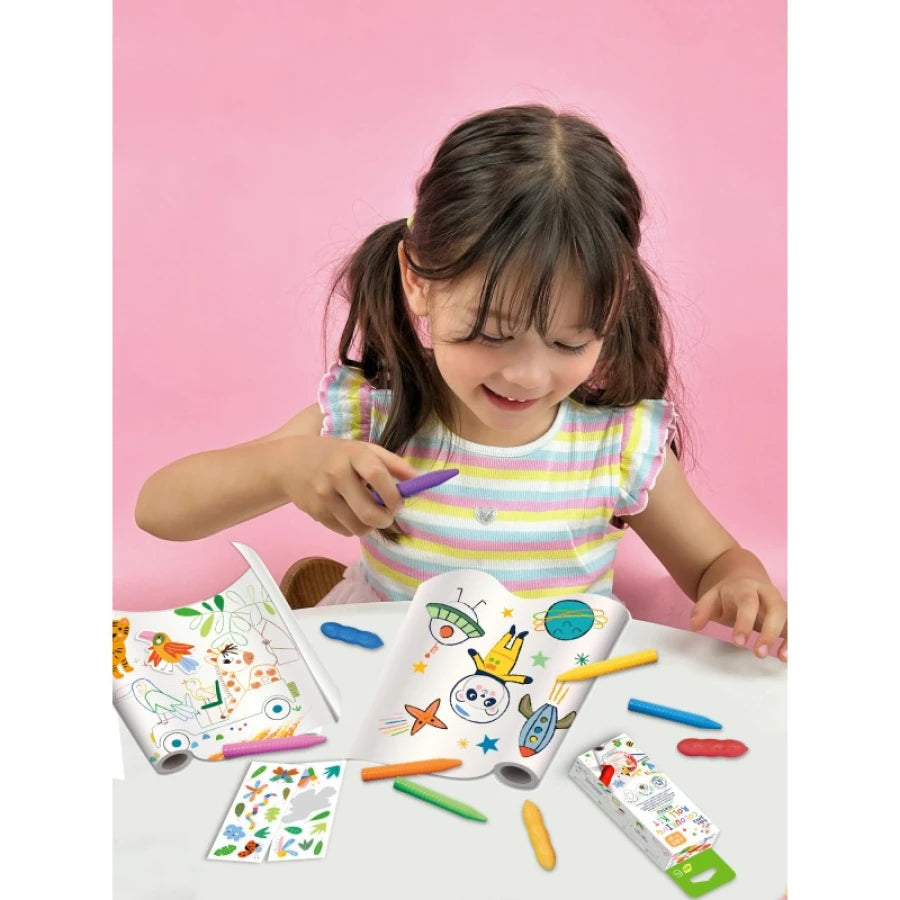 Rolo de Colorir Safari