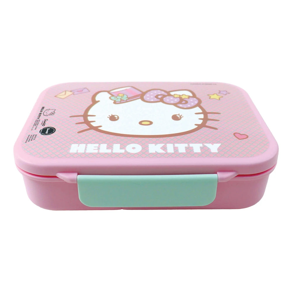 Lancheira com 3 compartimentos - Hello Kitty