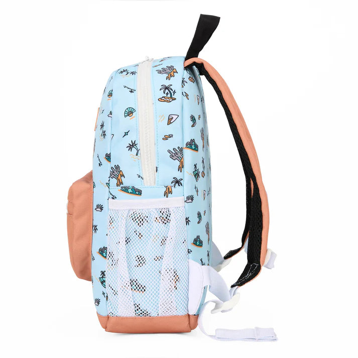 Mochila Escolar - Blue Island