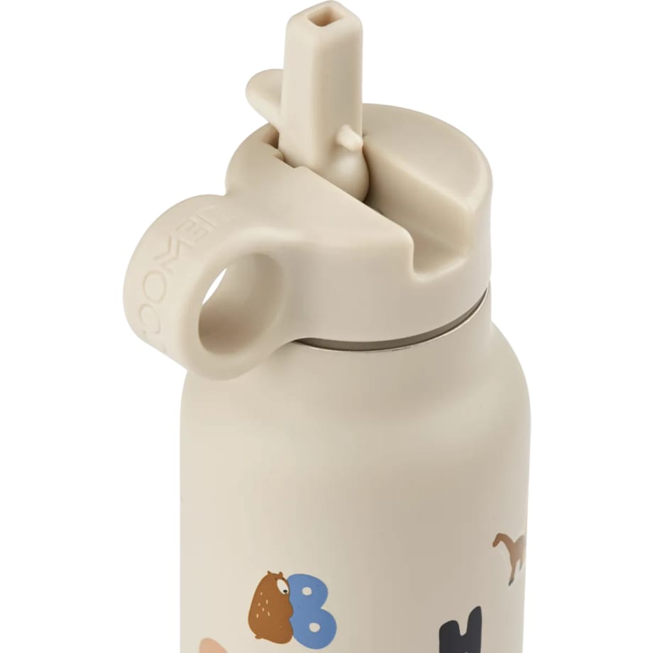 Botella de agua Falk 350 ml - Alphabet / Sandy