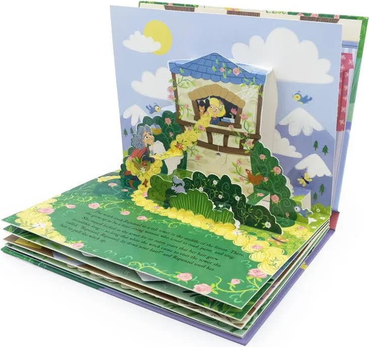 Livro Pop-Up de Contos de Fadas - Rapunzel