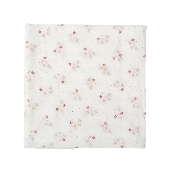 Musselina Bambu - Stars Rosa