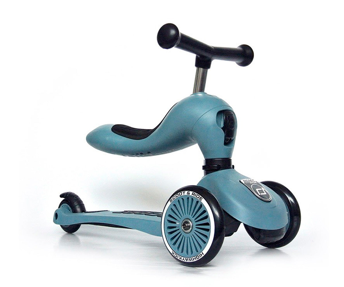 Scoot & Ride – Highwaykick 1 Trotinete Evolutiva – Steel