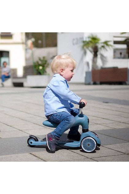 Scoot & Ride – Highwaykick 1 Trotinete Evolutiva – Steel