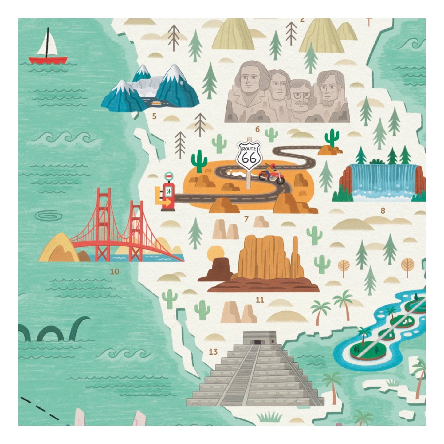 Póster Poppik + pegatinas - Gira Mundial