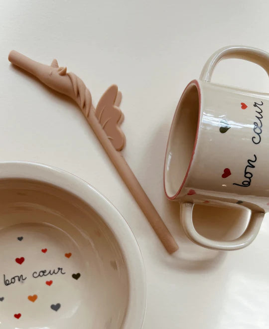 Taza y cuenco de cerámica - Bon Coeur