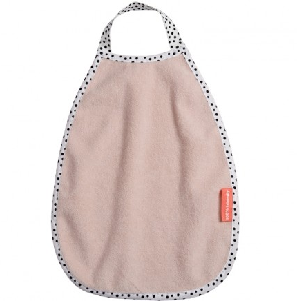 Babete com elástico - Happy dots - Powder