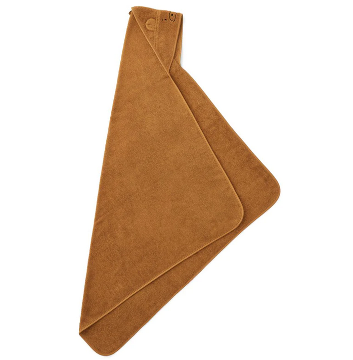 Toalha Com Capuz - Mr Bear golden caramel