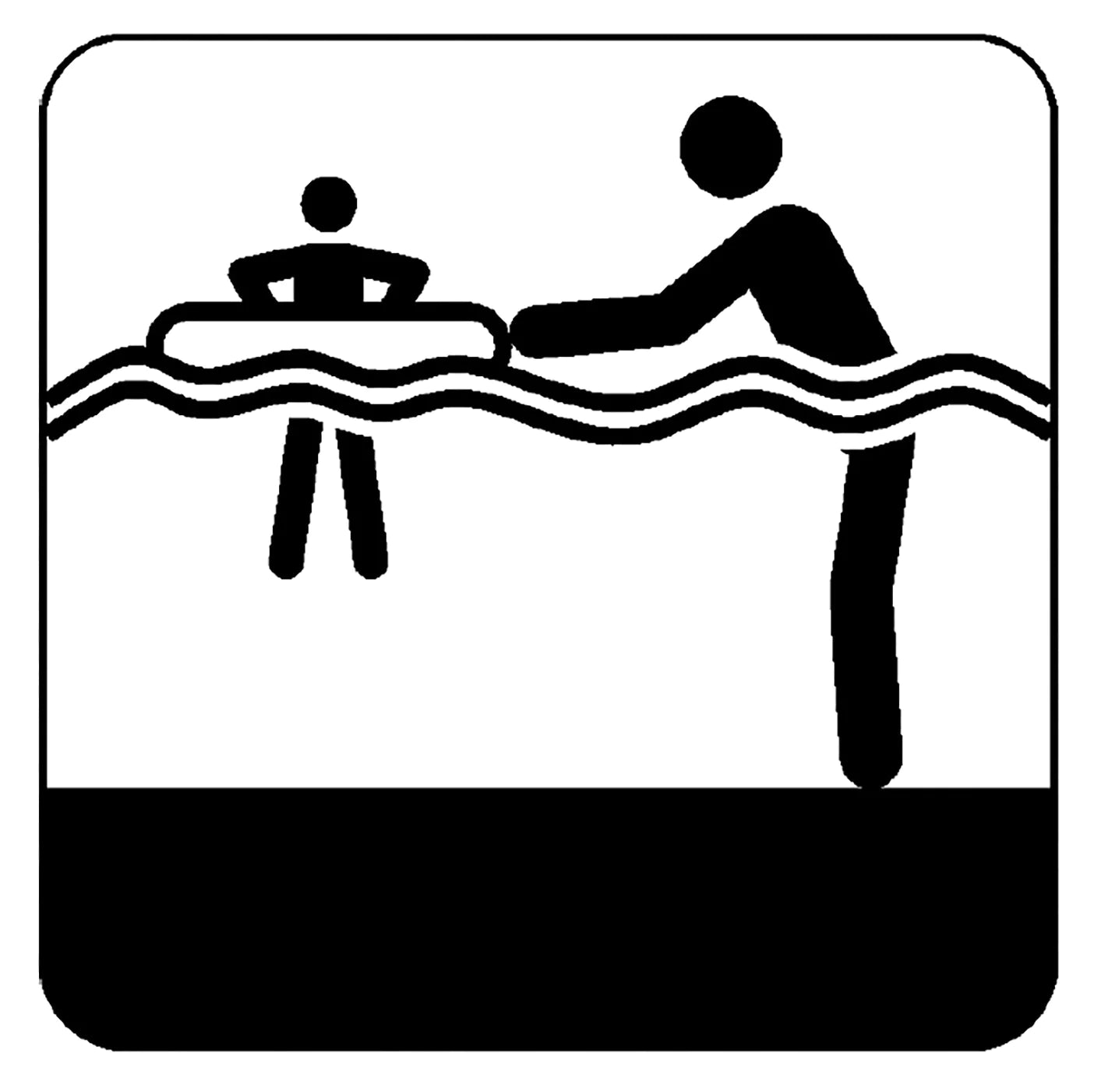 Anel bóia de piscina para bébé - solid dots