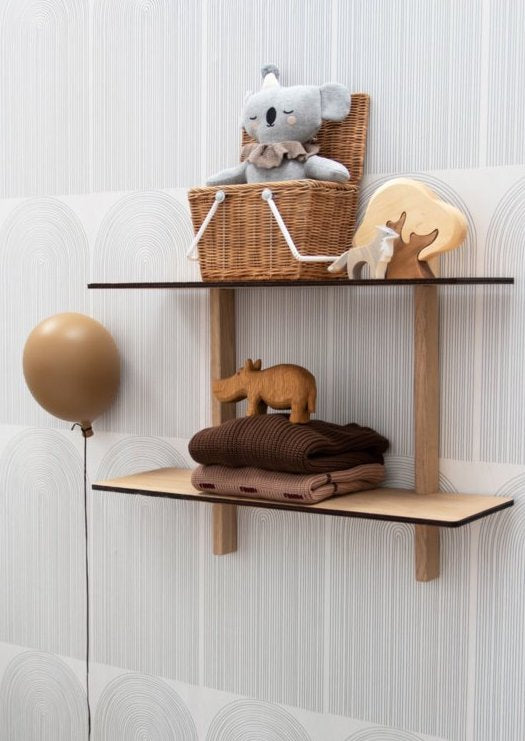 Papel de Parede - Arco-Íris Azul