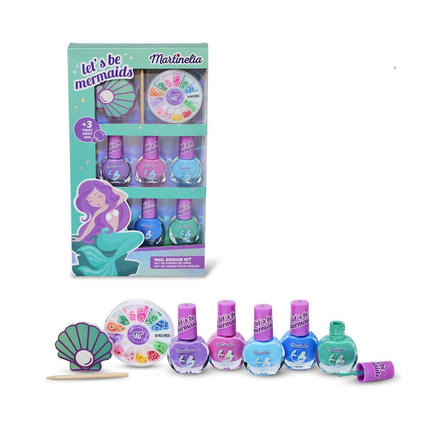 Conjunto de Beleza Perfeito Sereia