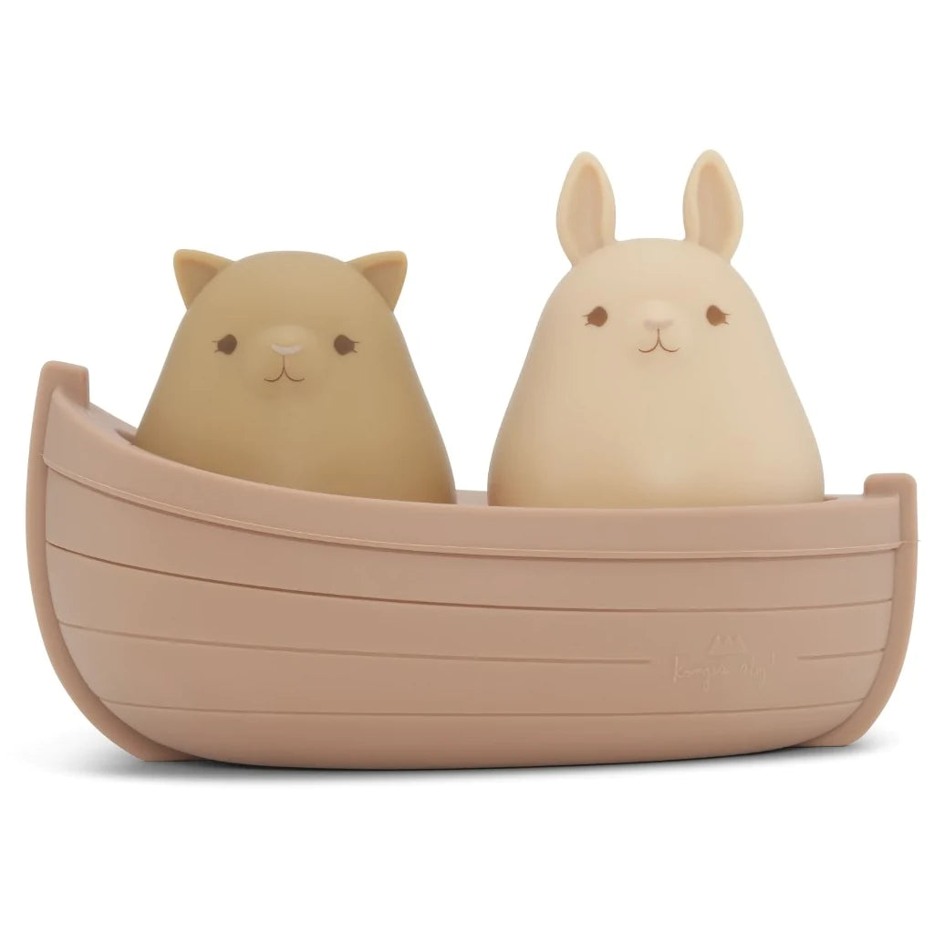Brinquedos de Banho em Silicone - Barco Blush