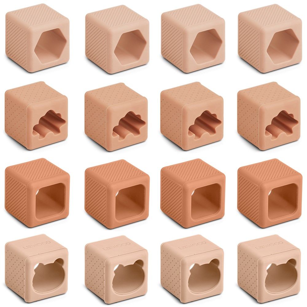 Bloques de construcción Loren - Mezcla rosa
