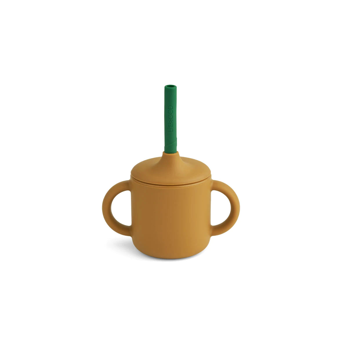 Cameron Sippy Cup - copo verde/caramelo