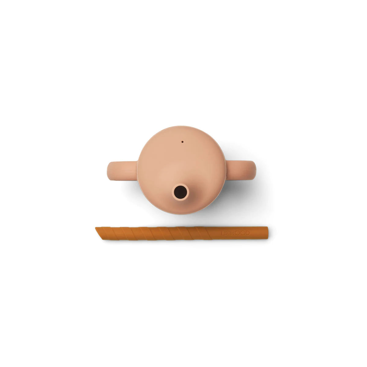 Cameron Sippy Cup - copo mostarda/rosa