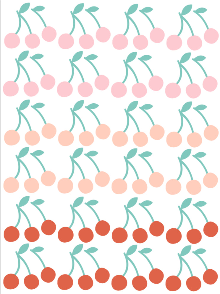 Wallstickers cerejas