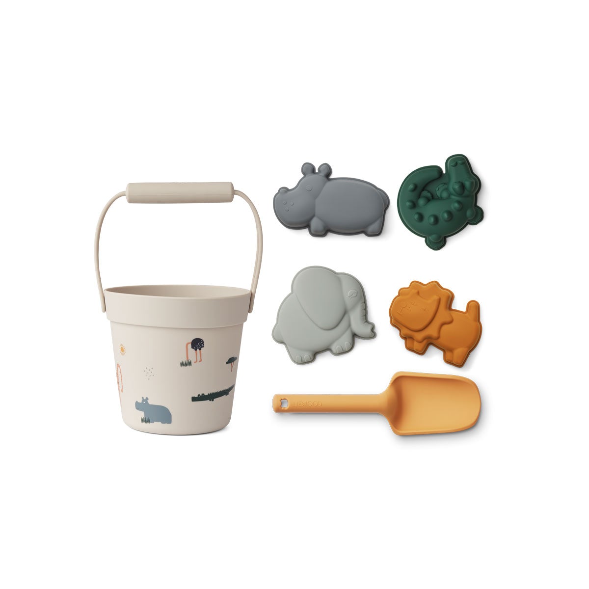 Conjunto de praia Dante - Safari Mix Areia