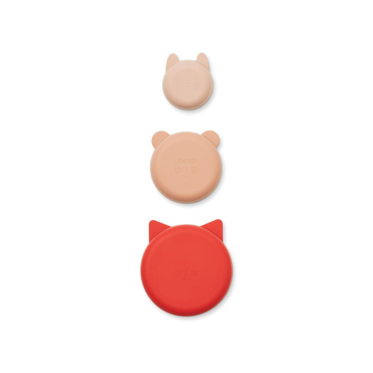 Taças Eddie 3 Pack - Mix Vermelho/Rosa