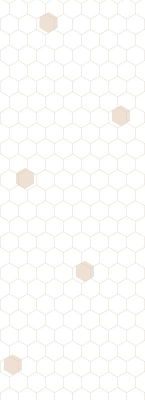 Papel de Parede - Favo de Mel Rosa