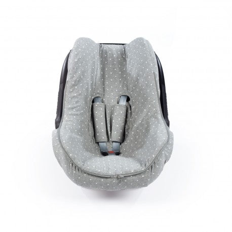 Funda universal para babycoque 0 estrellas gris