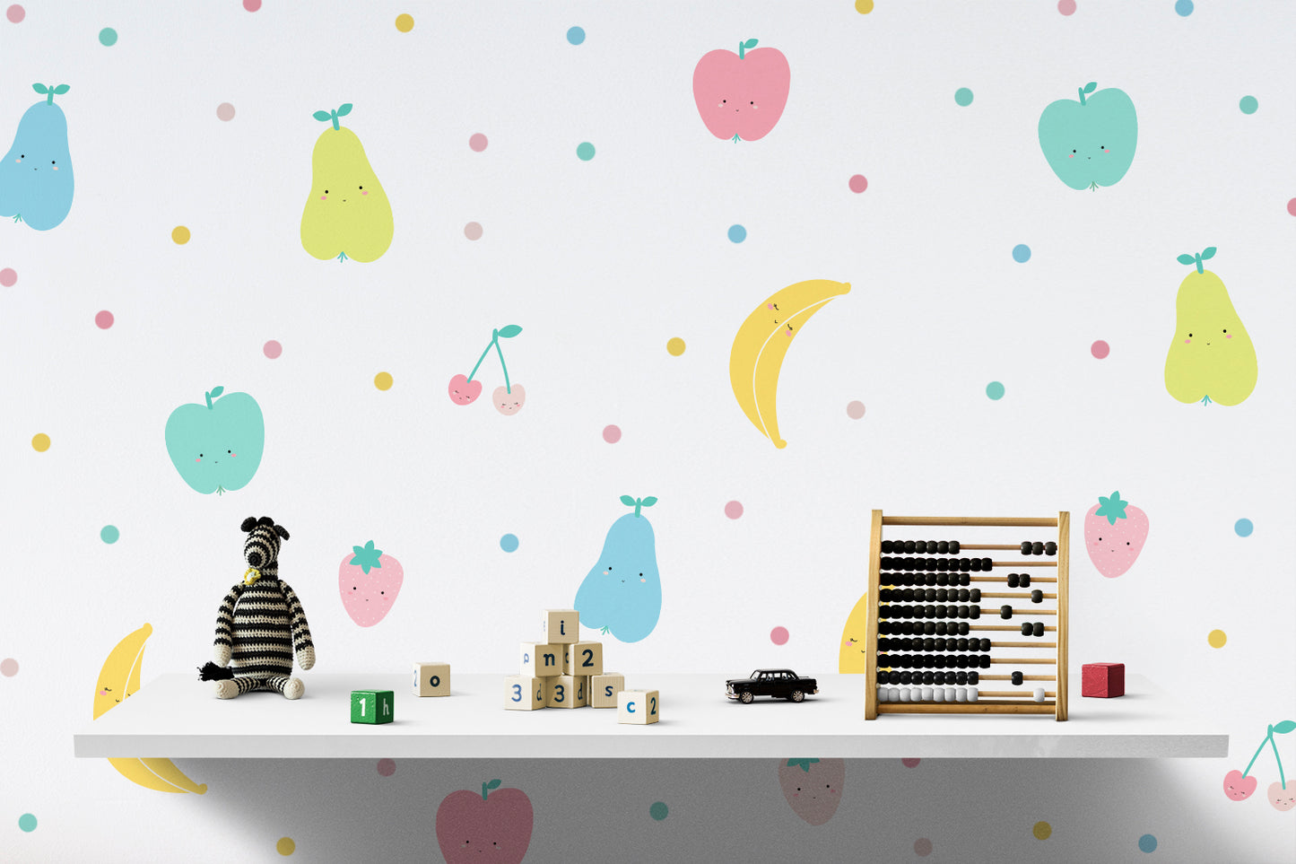 Wallstickers Salada de frutas