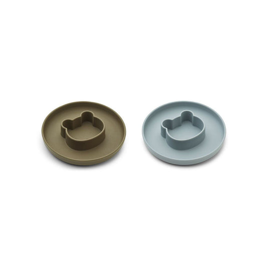 Prato Gordon 2 Pack - Urso Mix Azul/Khaki