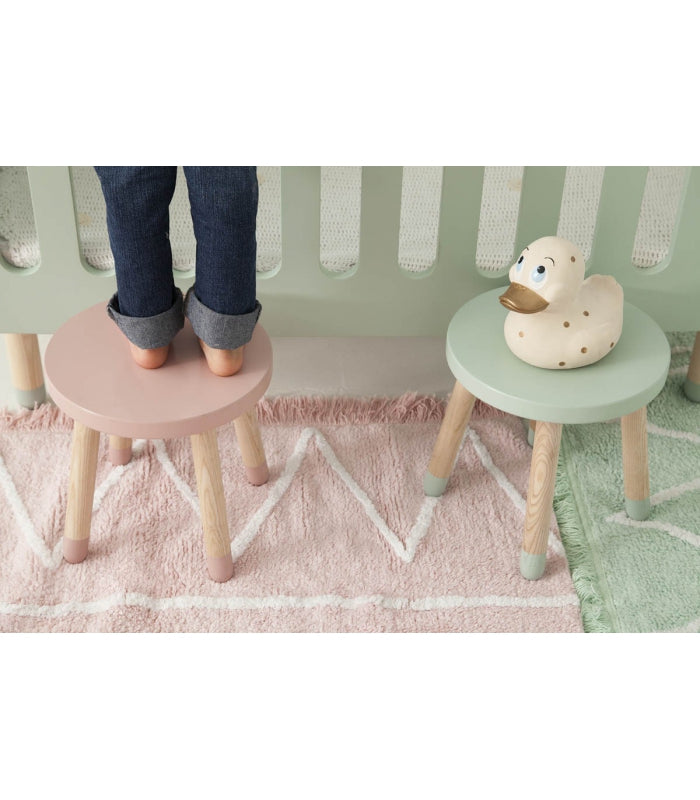 Tapete Hippy Macio Rosa