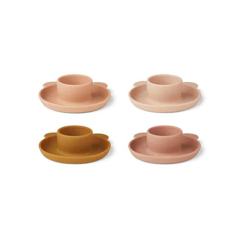 Taça de Ovo Janus 4 Pack - Urso Mix Rosa