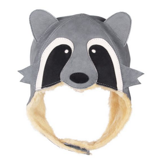 Gorro 100% pele forrado a pelo - Guaxinim