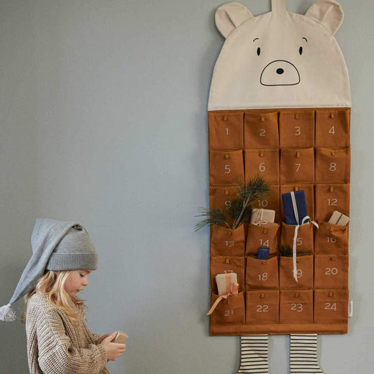 Calendario navideño Klaus - Oso Caramelo