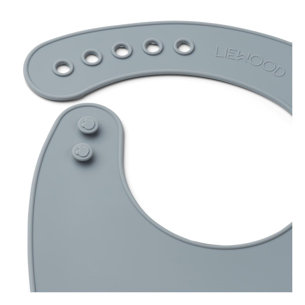 Babero Ilana - Mezcla Azul