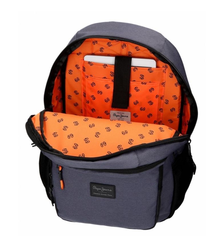 Mochila Adaptável Pepe Jeans 46 cm - com entrada USB