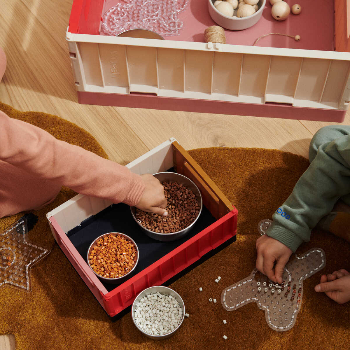 Caja de almacenamiento pequeña Weston - Mezcla múltiple