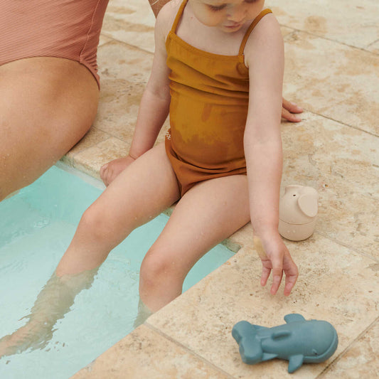 Pack de 2 brinquedos para o banho - Ned azul/peppermint