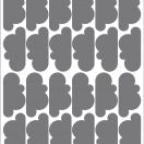 Wallstickers nuvens cinza escuro
