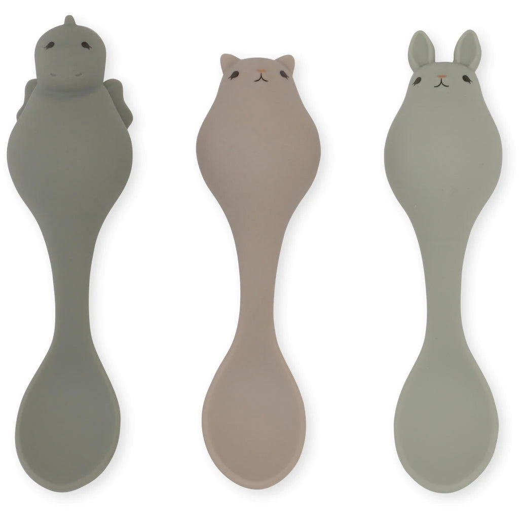 Conjunto de Colheres de Silicone - Onyx