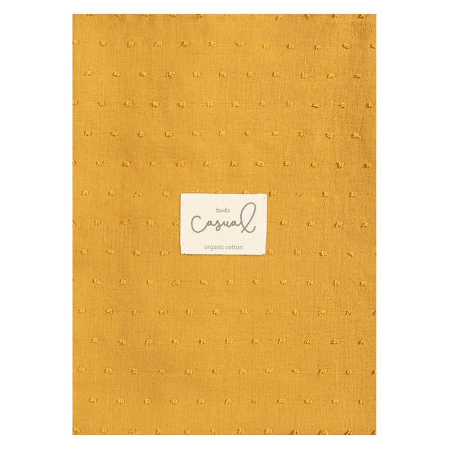 Musselina Plumeti 120 x 120 - Amarelo