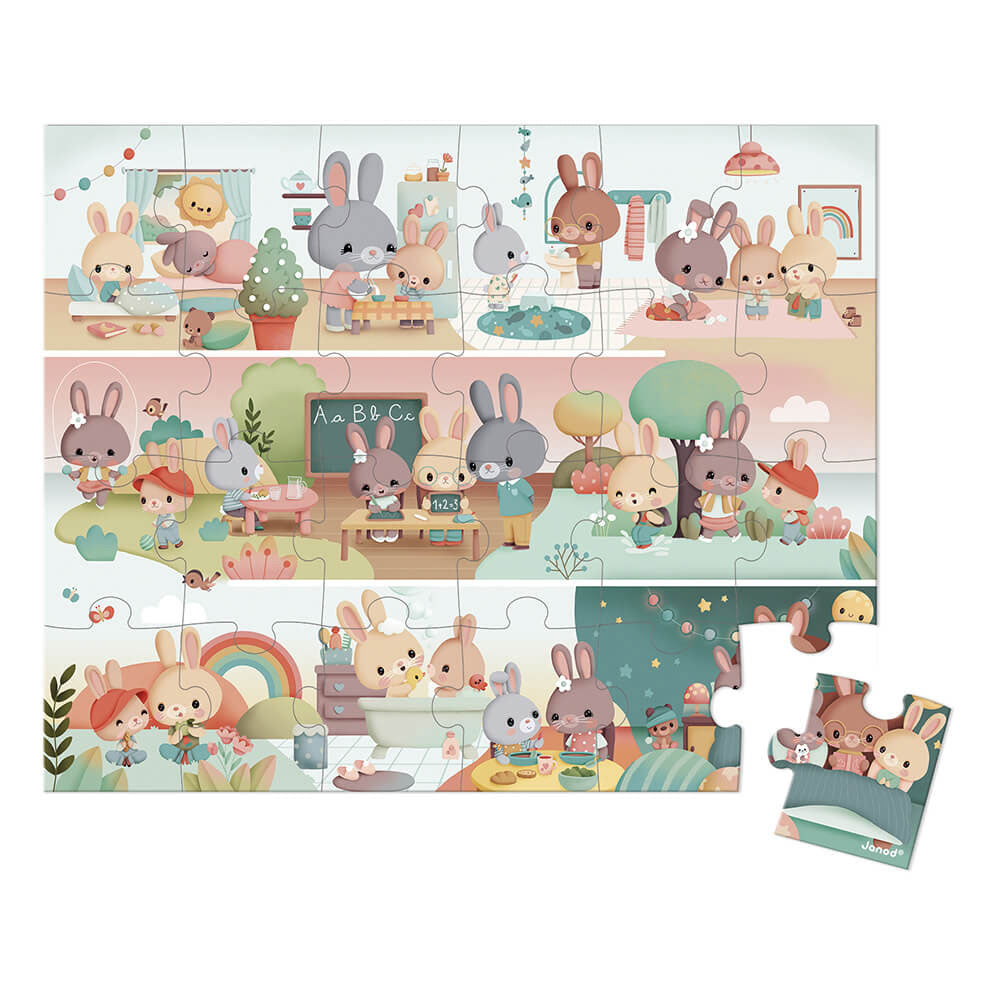Puzzle 24 Peças - Um Dia