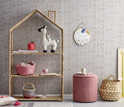 Decoração de parede, multicolor, algodão - nuvem