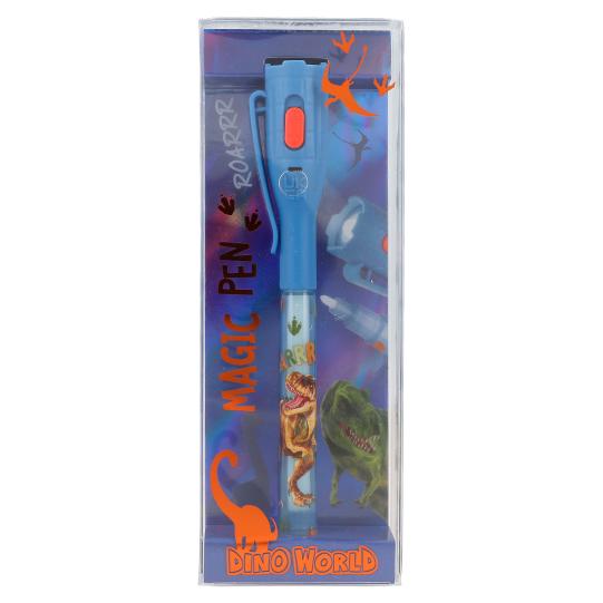 Caneta secreta Dino com luz LED