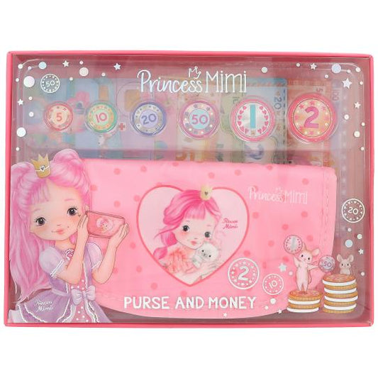 Conjunto de bolsa e dinheiro da Princesa Mimi