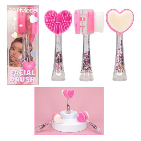 TOPModel corazón BEAUTY y cepillo facial M