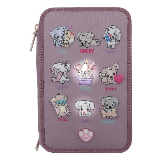 Estuche Triple LED TOPModel - Perros