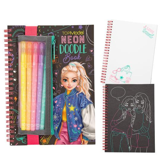 Livro de colorir TOPModel - Neon