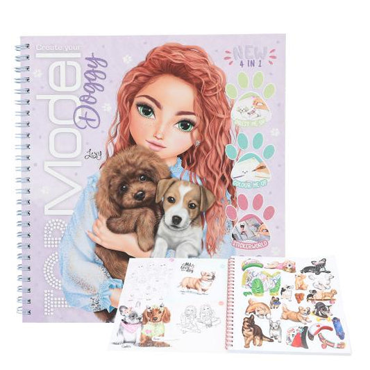 Livro de colorir  TOPModel - Cães