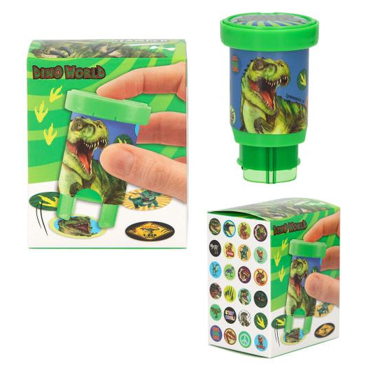 Carimbo de stickers Dino World