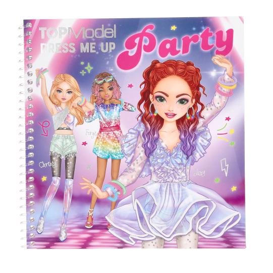 Livro de autocolantes Dress Me Up Party