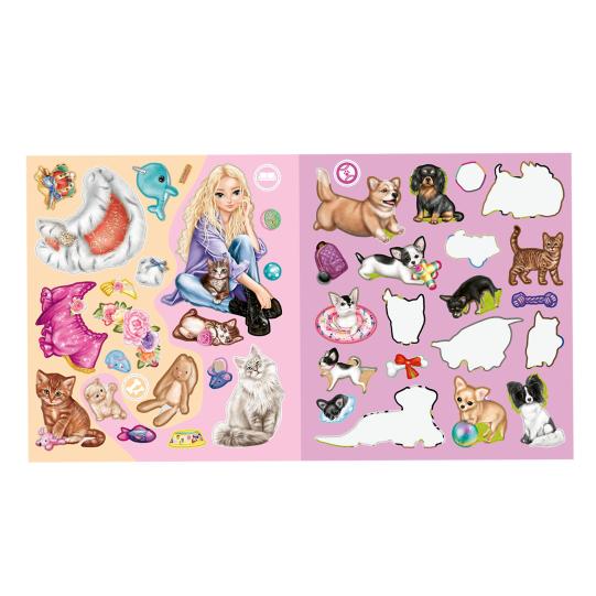 Livro de Autocolantes TOPModel Dress Me Up – Cão e Gato
